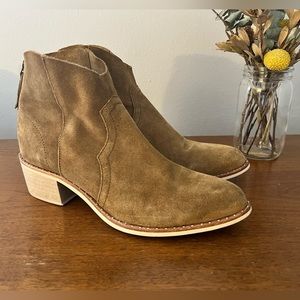 CREVO Suede Ankle Booties!